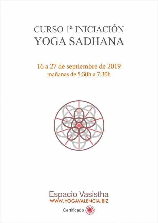 curso 14 sadhana septiembre 2019