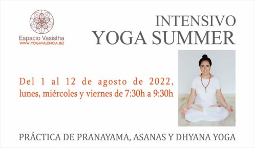 Intensivo: Yoga Summer (Agosto 2022)